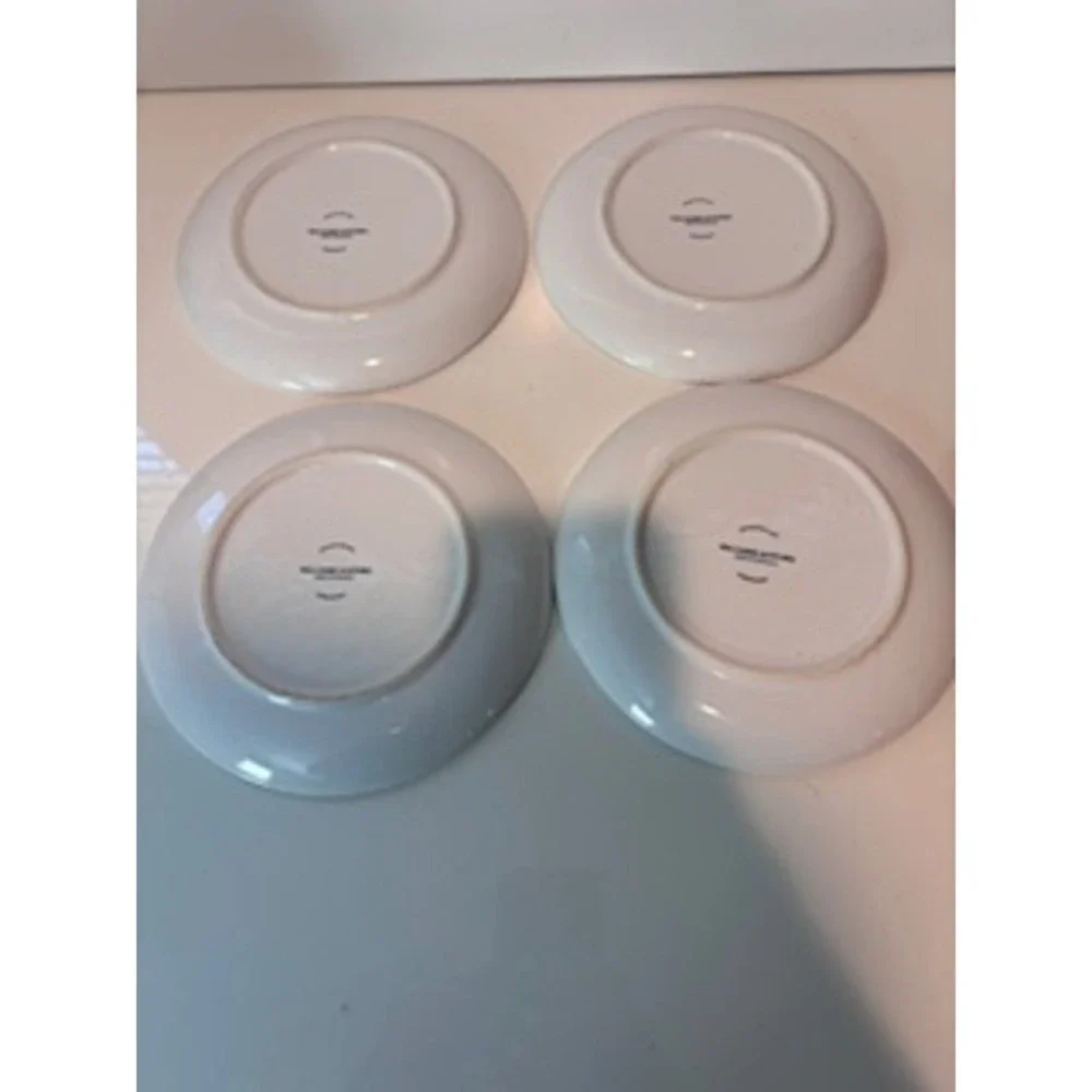 Williams-Sonoma French Market Plates Appetizers Cheese‎ Earthenware Set of 4 7